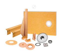 Schluter Kerdi Shower Kit - 38" x 60" Off Center